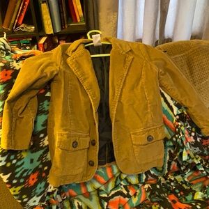 Gymboree boys corduroy blazer